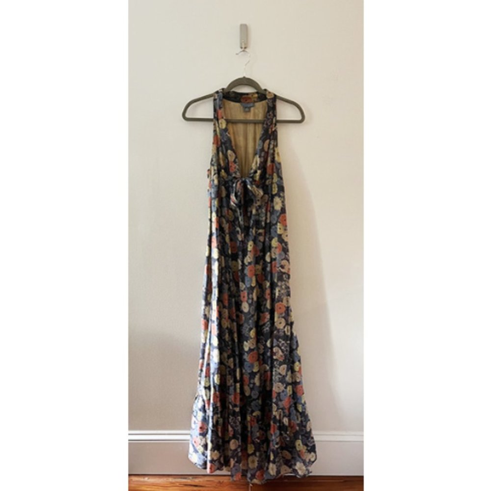 Anthropologie Floral Maxi